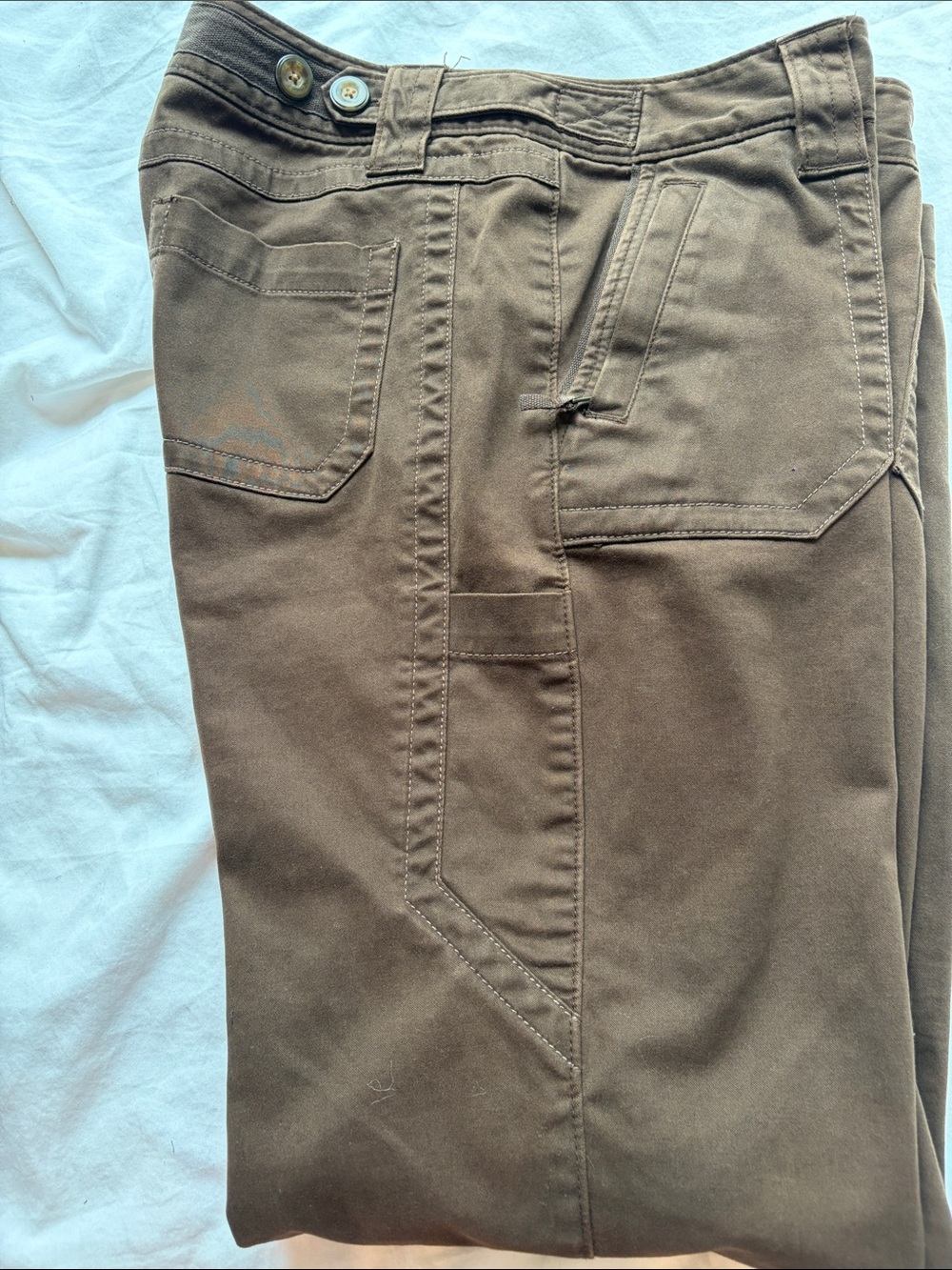 Eddie Bauer Chocolate Brown Chinos - Picture 9 of 14